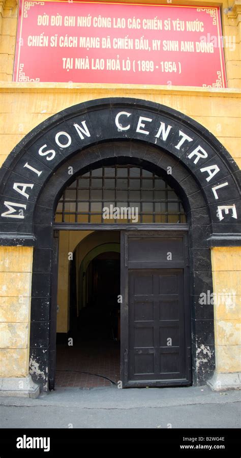 Entrance Hoa Lo Prison Museum Once Known As The Hanoi Hilton Hanoi