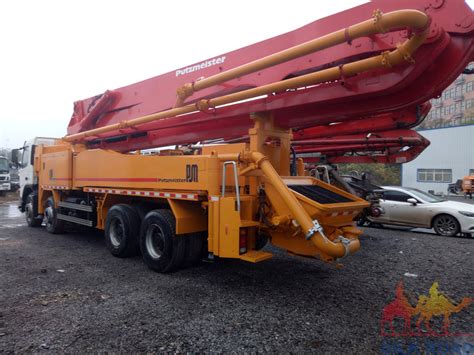 Yr2005 Putzmeister 42m Used Concrete Pump Truck Silk Road Equipment