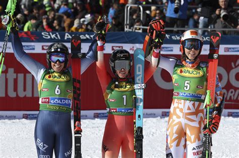 Ski Auftakt In S Lden Schweizerin Gut Behrami Gewinnt Shiffrin Nur