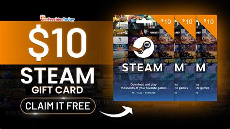 Free $10 Steam Gift Card | Getfreebiestoday.com by Get Freebies Today in Portland, OR - Alignable