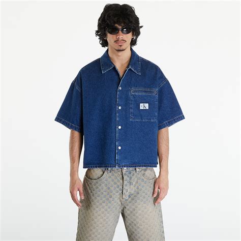 Ingek Calvin Klein Jeans Relaxed Short Sleeve Denim | Footshop