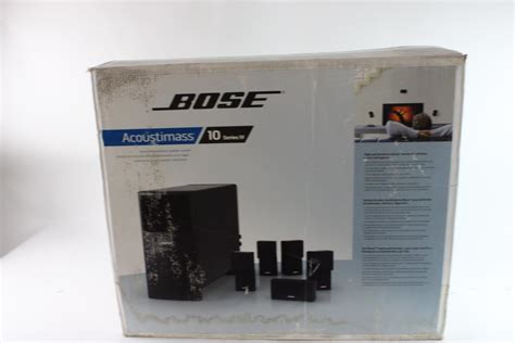 Bose Acoustimass 10 Series Iv Speaker System Property Room