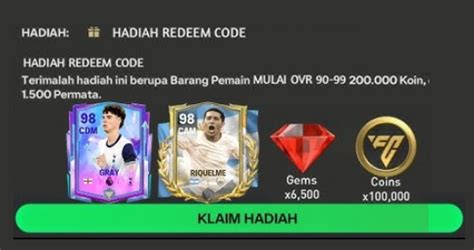 Masih Aktif Kode Redeem Fc Mobile Terupdate Desember Hadiah