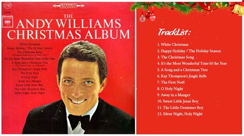 The Andy Williams Christmas Album Merry Christmas Songs 1963