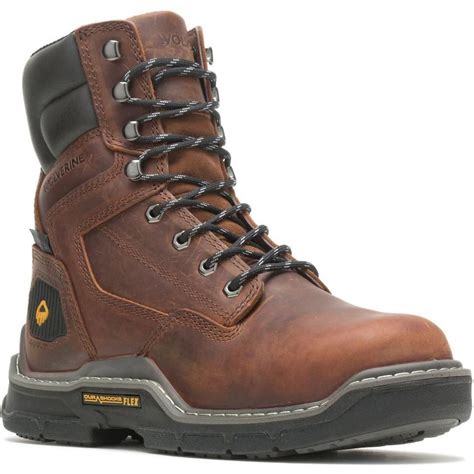 Wolverine Men S Raider Durashocks 8 C Max Toe Wp 400g Work Boot W211111 Work Boots Boots