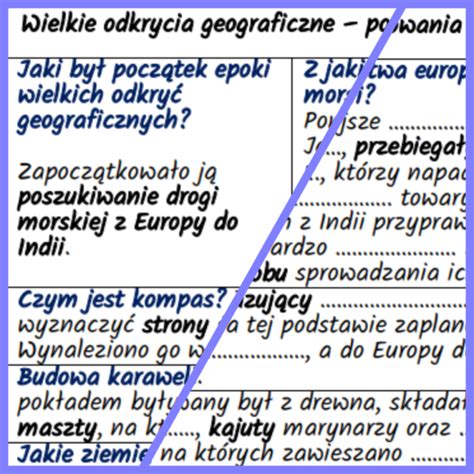 Wielkie odkrycia geograficzne początek uwarunkowania i przebieg