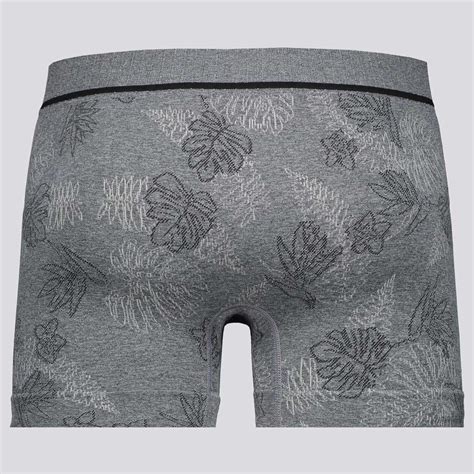 Cueca Boxer Lupo Microfibra Floral Cinza Futfanatics