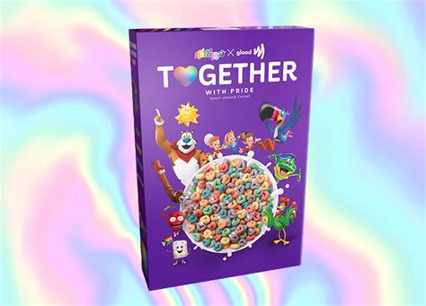 Kellogg’s Is Launching a Rainbow Cereal for Pride Month (and It’s Covered in Glitter!)