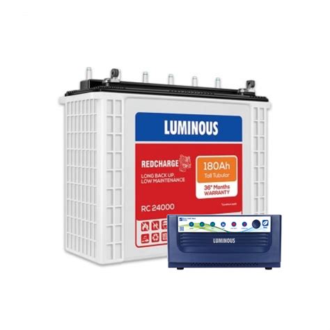 Buy Luminous Eco Volt Neo 1550 With Red Charge RC24000 180Ah In India