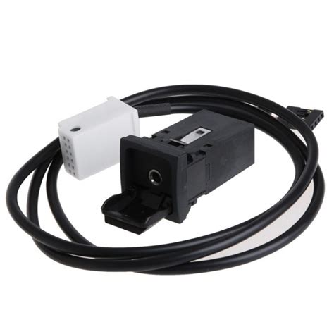 Adaptor Auxiliar Rns Rcd Volkswagen Skoda Seat Mufa Pini Cu Soclu