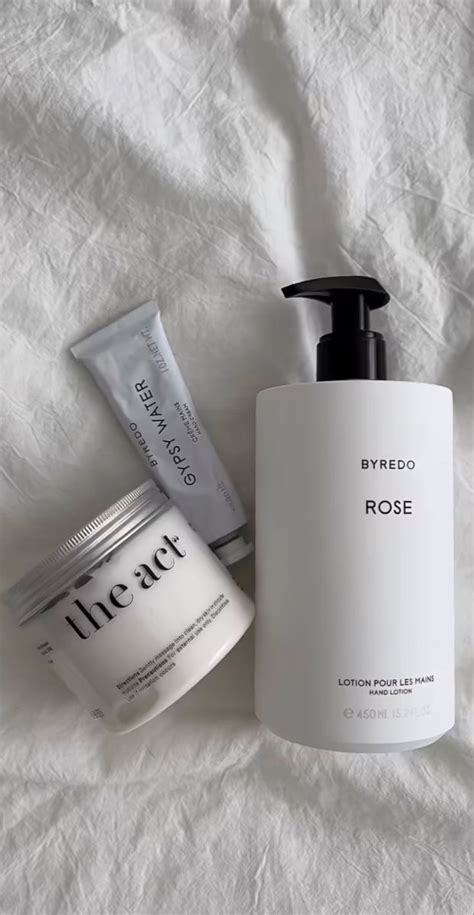 Rose Lotion Hand Lotion Byredo Hand Cream Aesthetics