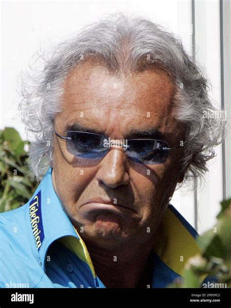 File Renault Team Manager Flavio Briatore Grimaces At Paddocks