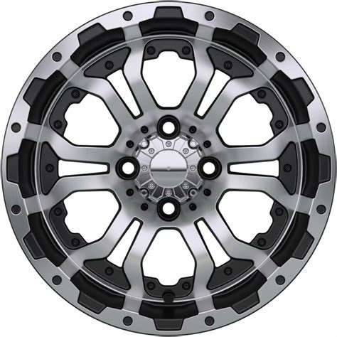 Set Of 4 Gtw 14 Omega Machinedblack Wheels On 23x10 14 23 Rogue