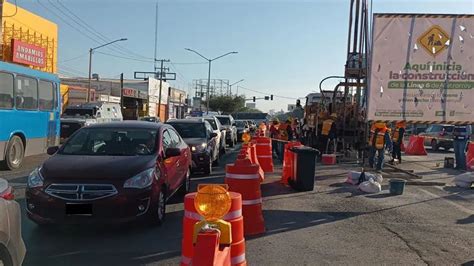 Cierres viales afectan automovilistas en Monterrey Telediario México