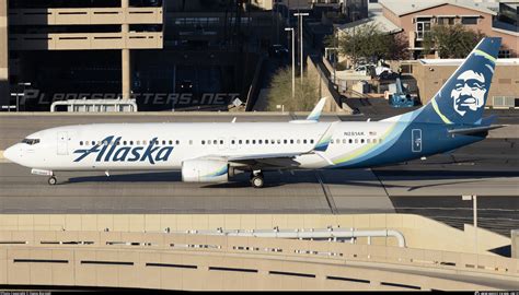 N281AK Alaska Airlines Boeing 737 990ER WL Photo By Demo Borstell ID