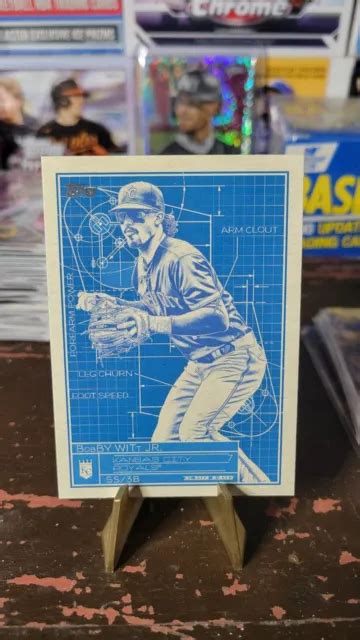 Topps Series Bobby Witt Jr Sb Superstar Blueprint Insert