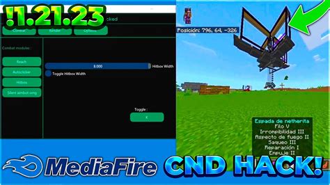 Cnd Hack Minecraft Bedrock Nuevo Kill Aura Hitbox