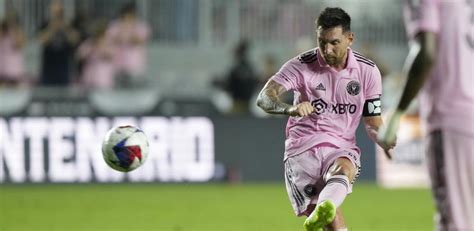 Así fue el debut de Messi con el Inter Miami