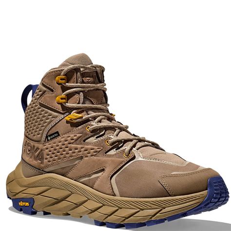 Hoka Mens Anacapa Mid Wp Hiking Boots Duneelmwood Elliottsboots