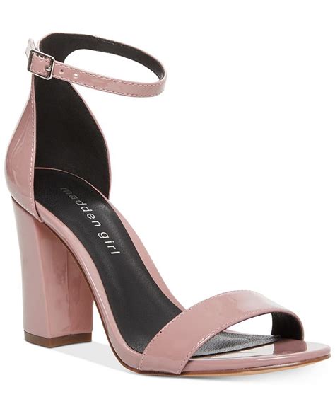 Madden Girl Bella Two Piece Block Heel Sandals Macys