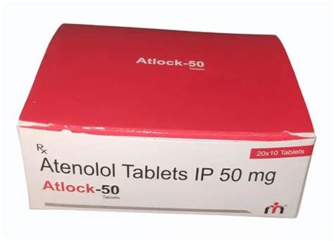 Atenolol Tablets Mg At Box Pharmaceutical Tablets In Karnal