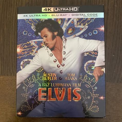 Elvis 2022 Ultra Hd 4k And Blu Ray 2022 W Slipcover No Digital