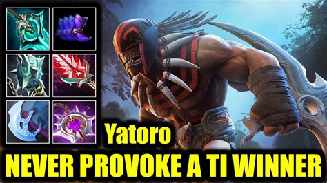 Never Provoke A Ti Winner Yatoro Bloodseeker Kills Dota