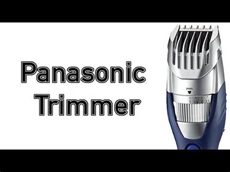 Panasonic Milano All In One Trimmer ER GB40 S For Beard And Mustache