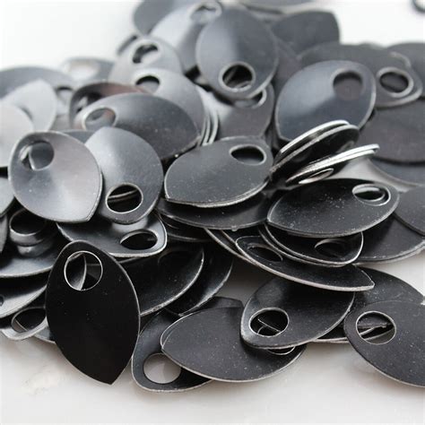 Black Anodized Aluminum Scales 50 Small Etsy