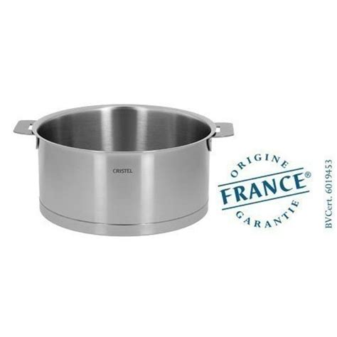 Série De 3 Casseroles Inox Strate Amovible Cristel Ambiance And Styles