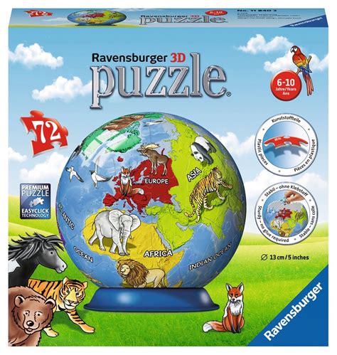 Ravensburger Puzzleball D Tsk Globus Se Zv Aty Anglick D Lk