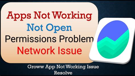 How To Fix Groww App Not Working Not Open Space Issue Keeps