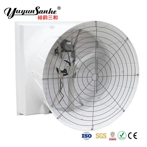 Fiberglass Exhaust Fan Frp Cone Fan For Poultry Pig Farm Swine House