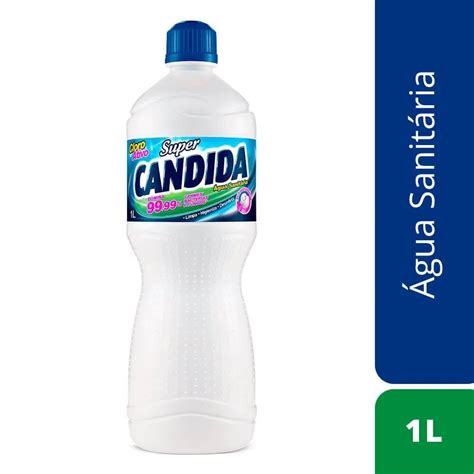 Água Sanitária Super Candida 1L Brilha 10