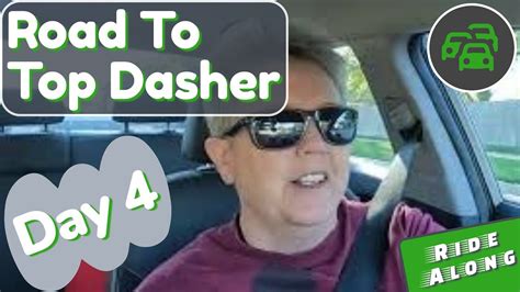 Road To Top Dasher Day 4 Ride Along Doordash Only YouTube