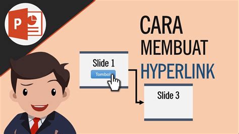 Mudah Cara Membuat Tombol Hyperlink Di Powerpoint Youtube