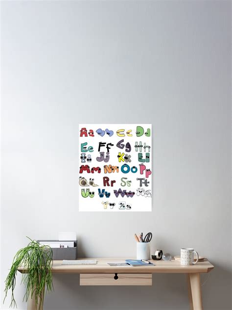 Alphabet Lore A To Z Poster For Sale By YupItsTrashe Redbubble