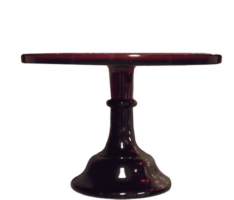 Dark Red 12 Inch Cake Stand - Modern Lola