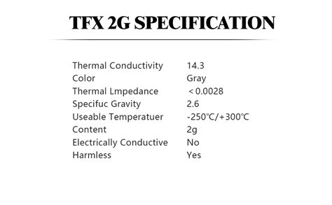 Thermalright Tfx G Thermal Paste Heat Sink Compound W M K Grams