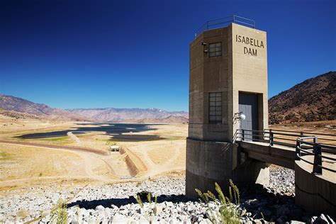 Lake Isabella Near Bakersfield East Of Californias Central Valley Is