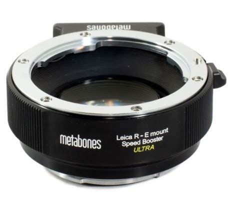 Metabones Speed Booster Ultra Leica R Vers Sony Monture E