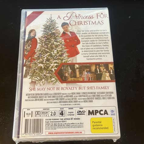 A Princess For Christmas Dvd 2011 Roger Moore Katie Mcgrath New R