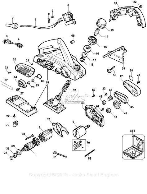 Dewalt DW677 TYPE 1 Parts Diagram For DEFAULT