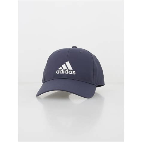 Casquette baseball logo brodé bleu marine Adidas wimod