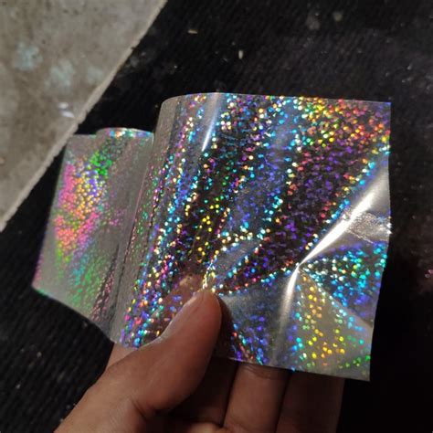 Jual Hot Stamping Foil Stampingfoil Kertas Foil Hotprint Foil Hologram Shopee Indonesia