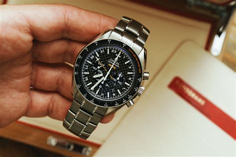 Fs Nib Omega Speedmaster Solar Impulse Hb‑sia Gmt Titanium Chronograph