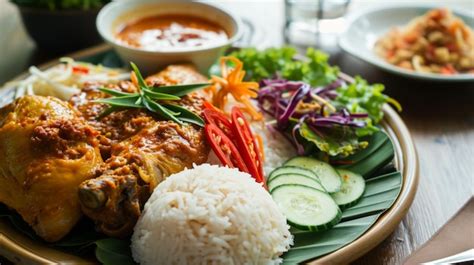 Premium AI Image Savor The Authentic Flavors Of Chicken Rendang A