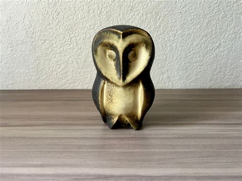 Vintage Ceramic Owl Mid Century Modern Owl Maigon Daga Modernist Owl