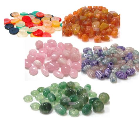 BULK New Plastic Beads or Buttons / Assorted Style / 0.5lb | Etsy