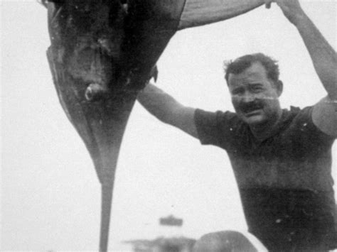 Amazing Photographs Of Ernest Hemingway Posing With Big Fishes